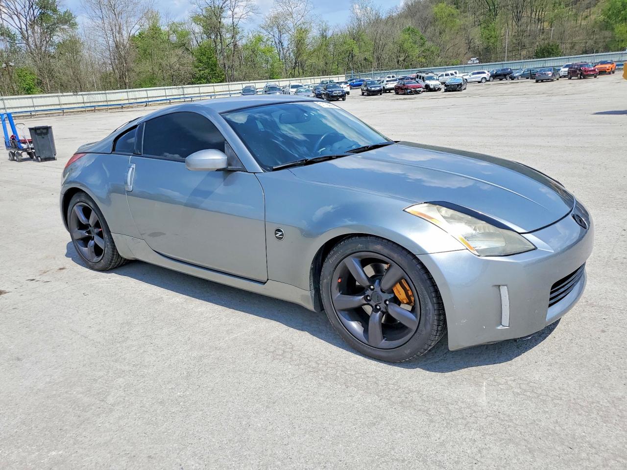 2005 Nissan 350z Coupe Gray vin: JN1AZ34D85M609641