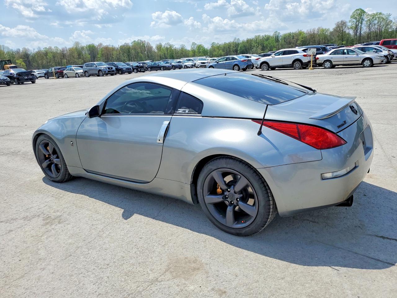 2005 Nissan 350z Coupe Gray vin: JN1AZ34D85M609641