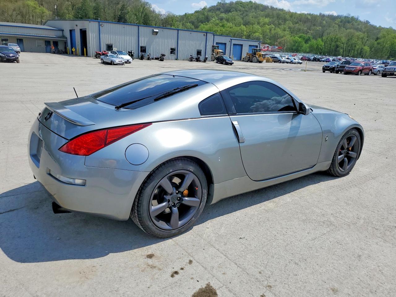 2005 Nissan 350z Coupe Gray vin: JN1AZ34D85M609641