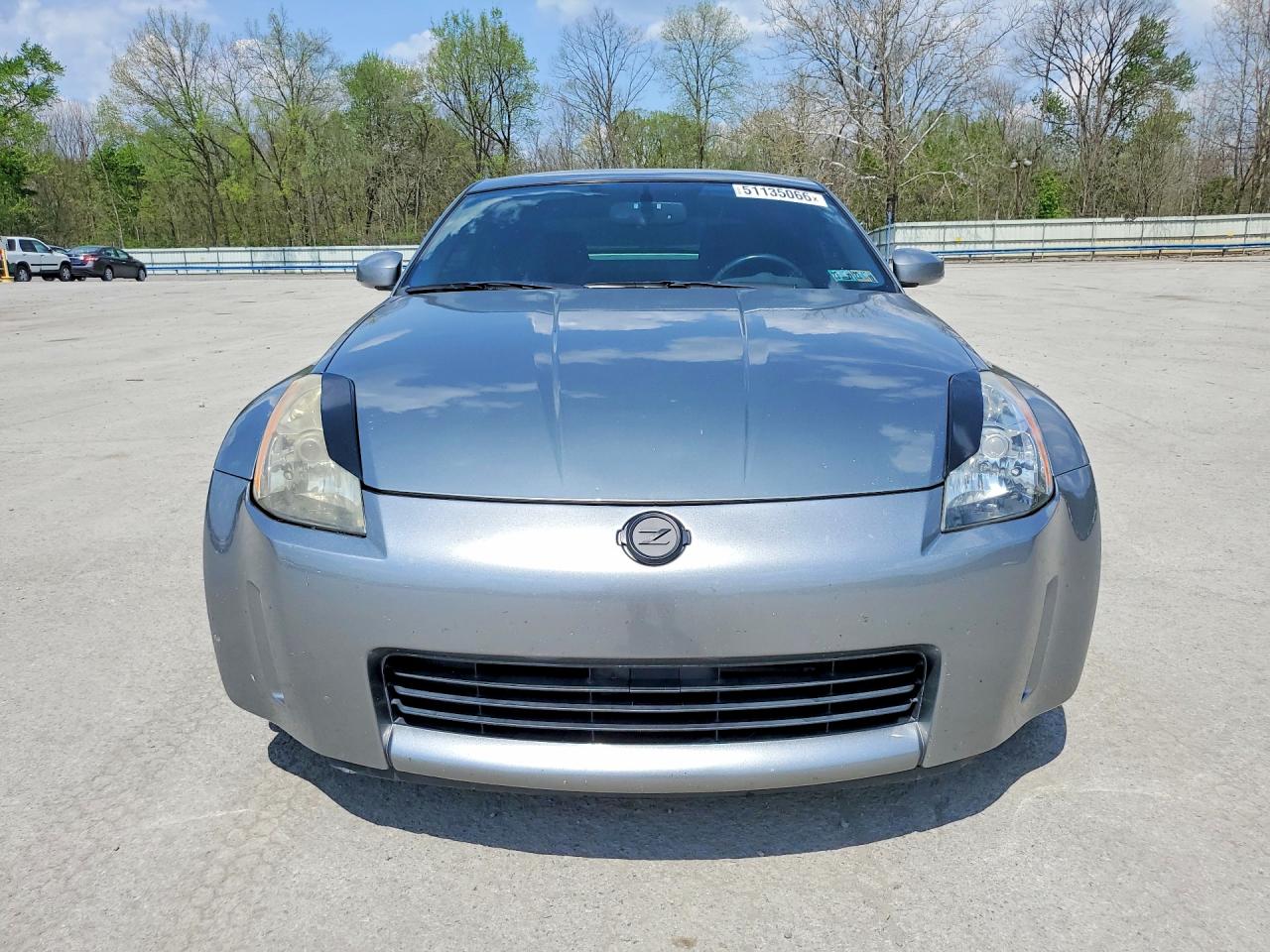 2005 Nissan 350z Coupe Gray vin: JN1AZ34D85M609641