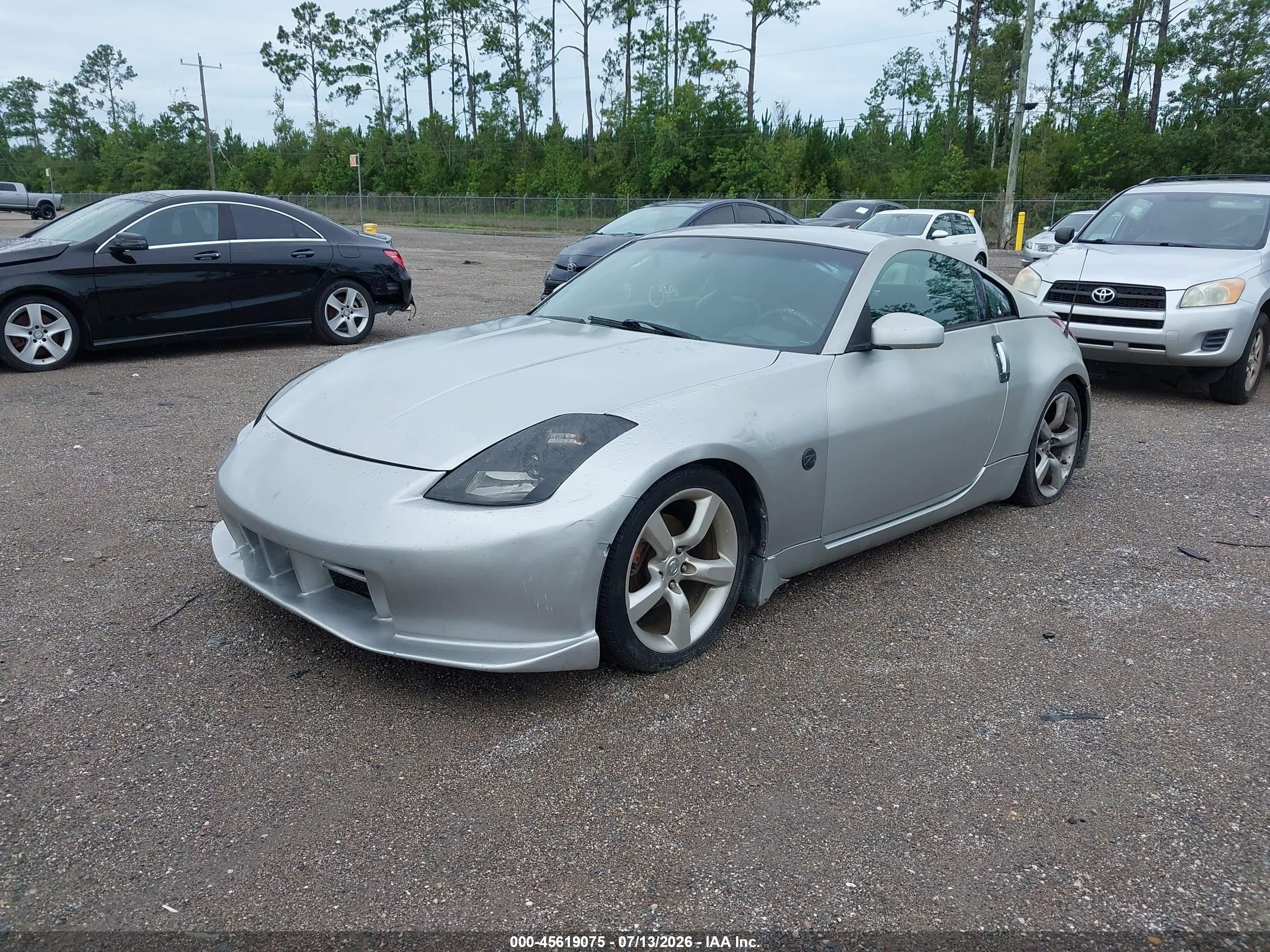 2005 Nissan 350z Touring Silver vin: JN1AZ34D85M609901