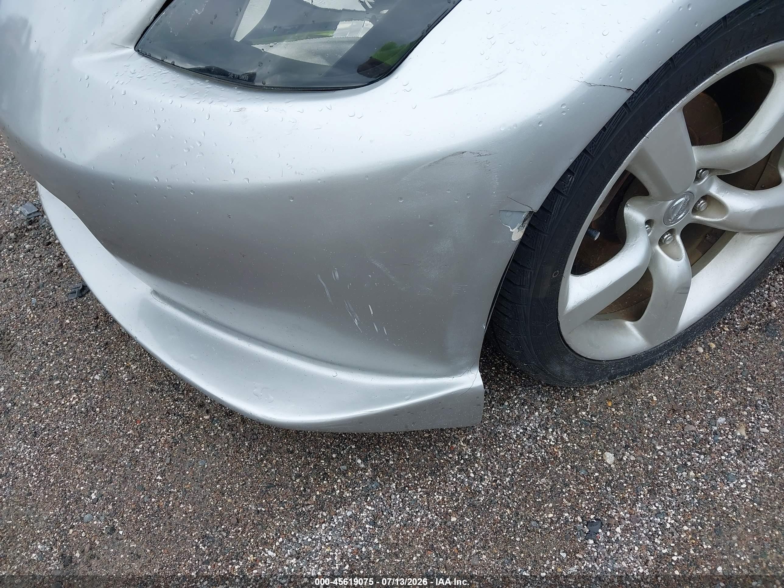 2005 Nissan 350z Touring Silver vin: JN1AZ34D85M609901