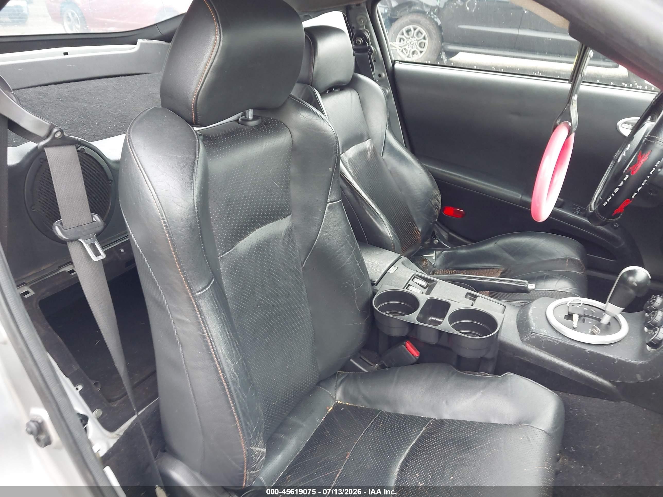 2005 Nissan 350z Touring Silver vin: JN1AZ34D85M609901