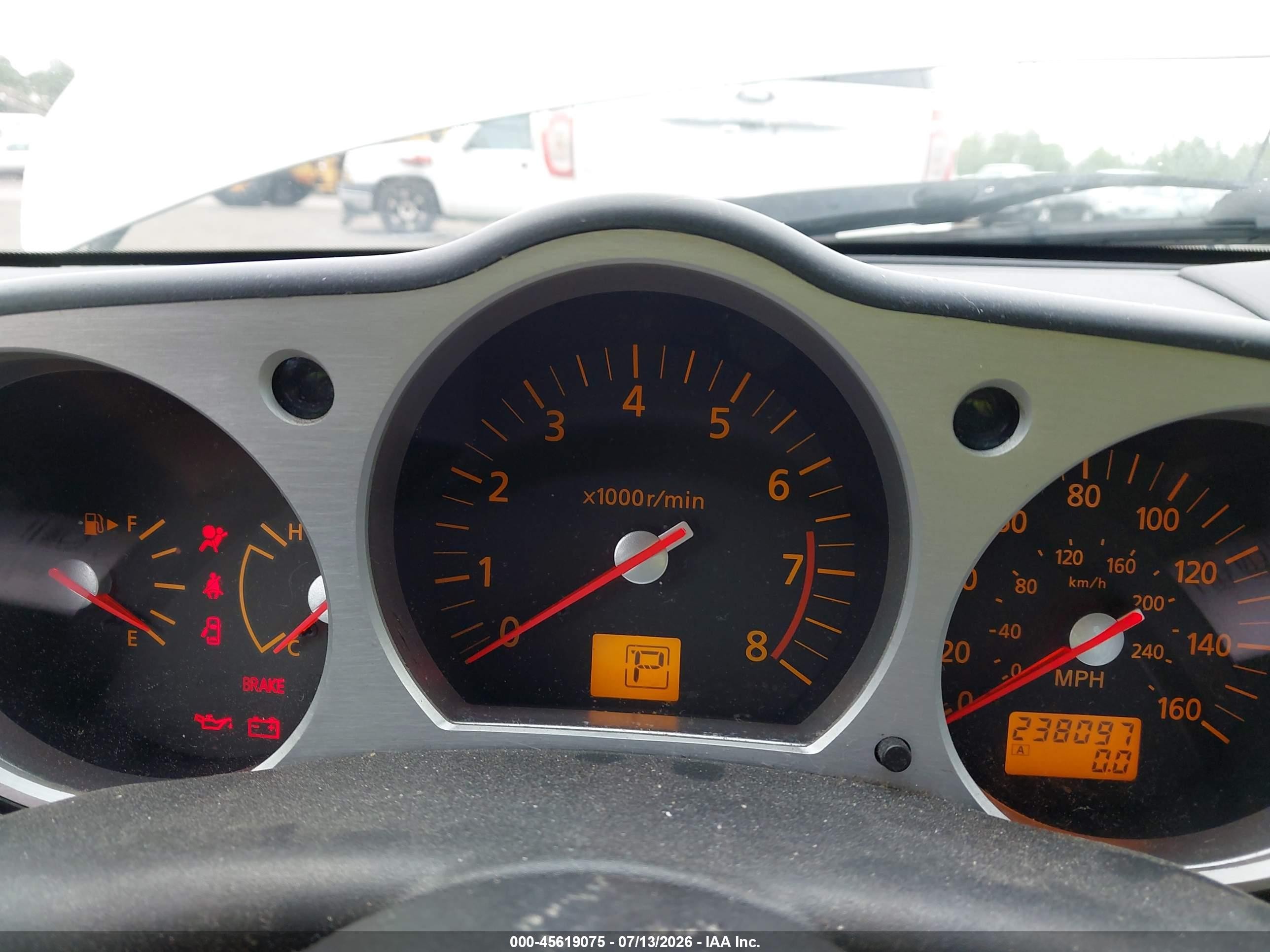 2005 Nissan 350z Touring Silver vin: JN1AZ34D85M609901