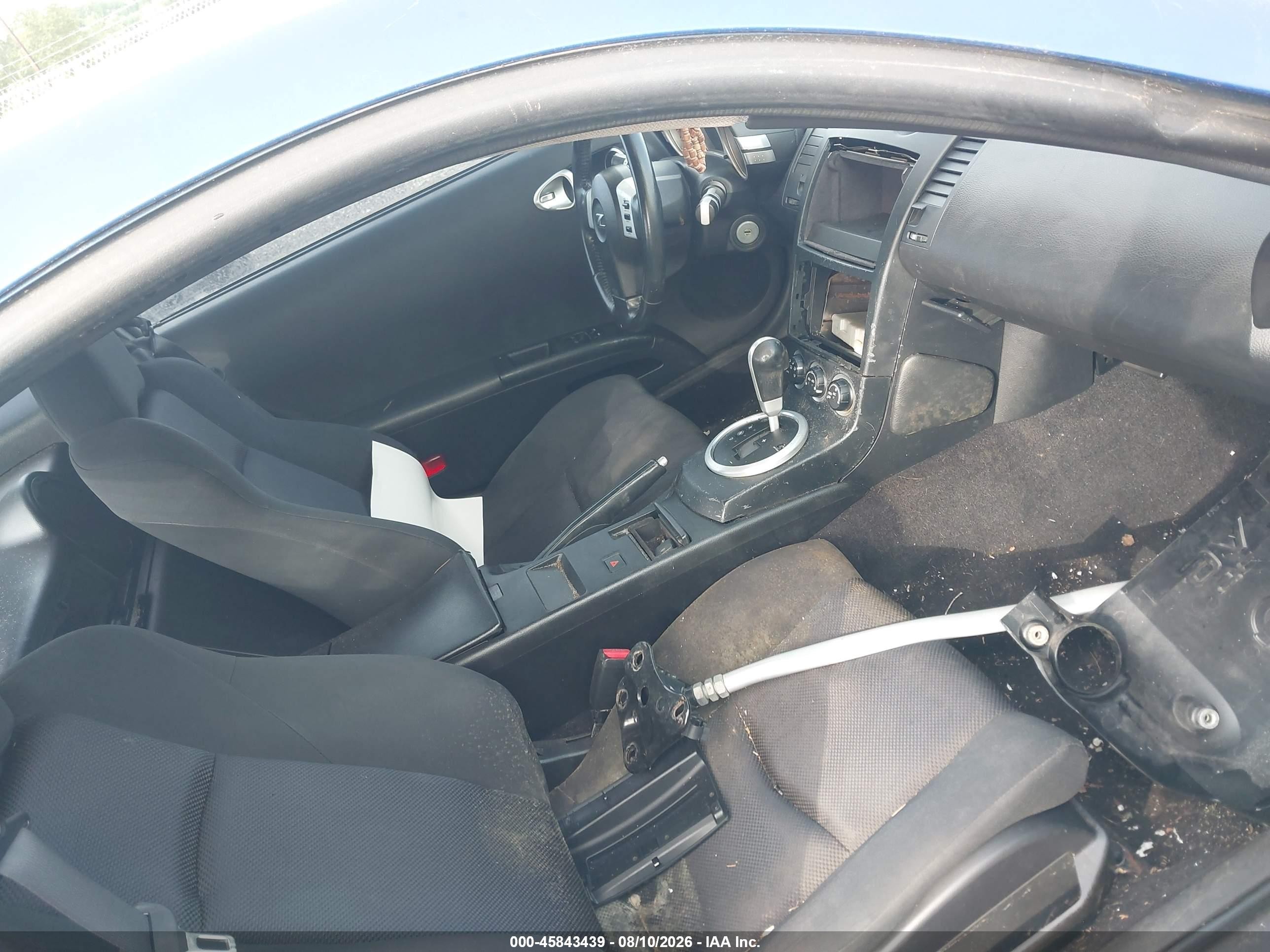 2005 Nissan 350z Enthusiast Blue vin: JN1AZ34D95M603511