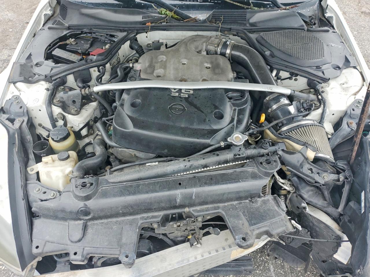 2005 Nissan 350z Base Белый vin: JN1AZ34D95M606036