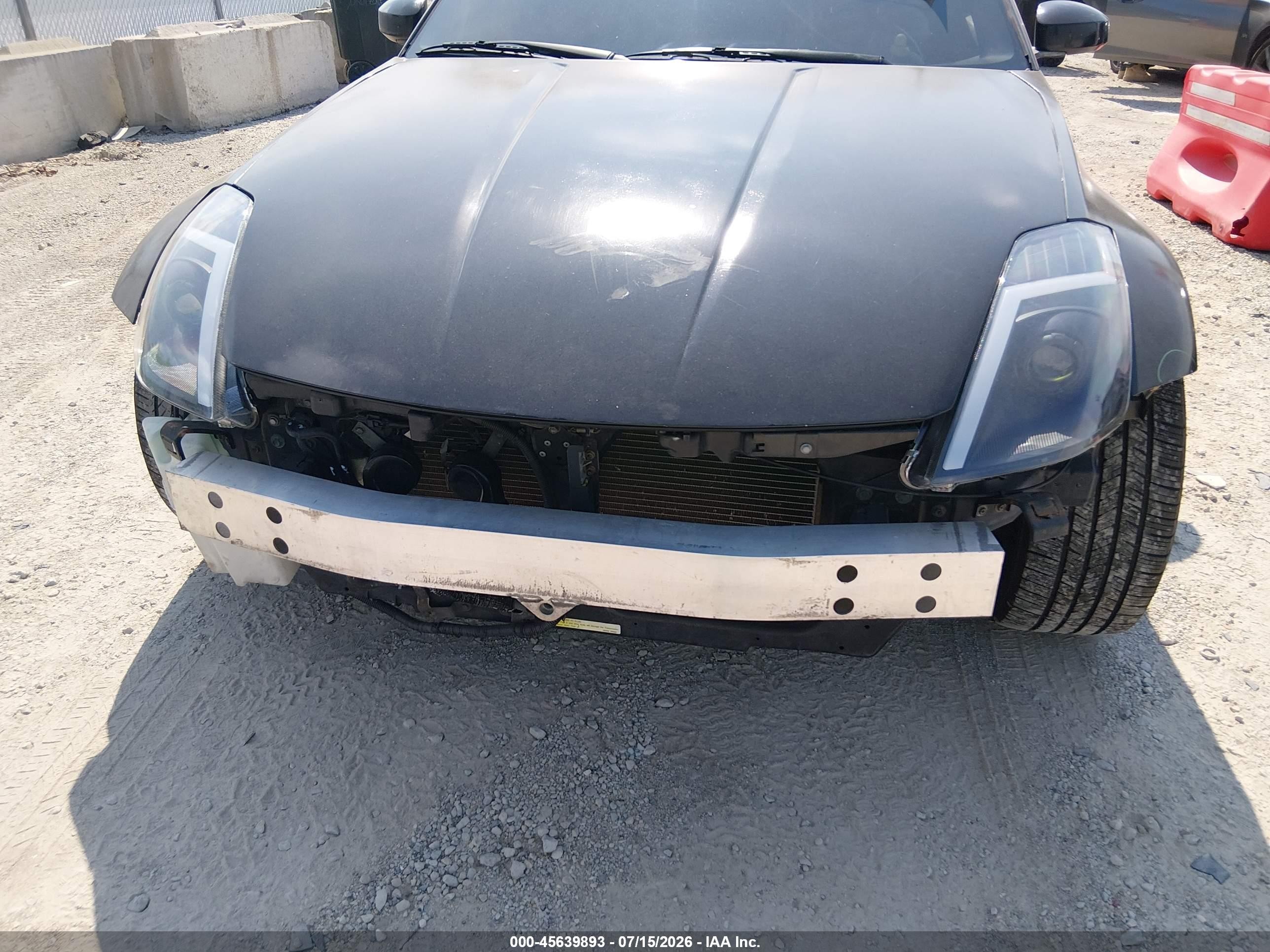 2003 Nissan 350z Touring Black vin: JN1AZ34DX3T107538
