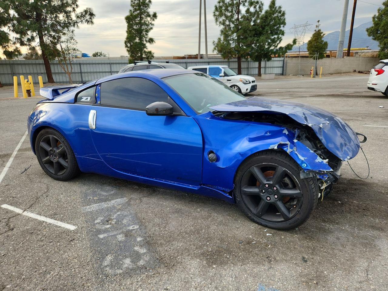 2004 Nissan 350z Base Синий vin: JN1AZ34DX4T161990