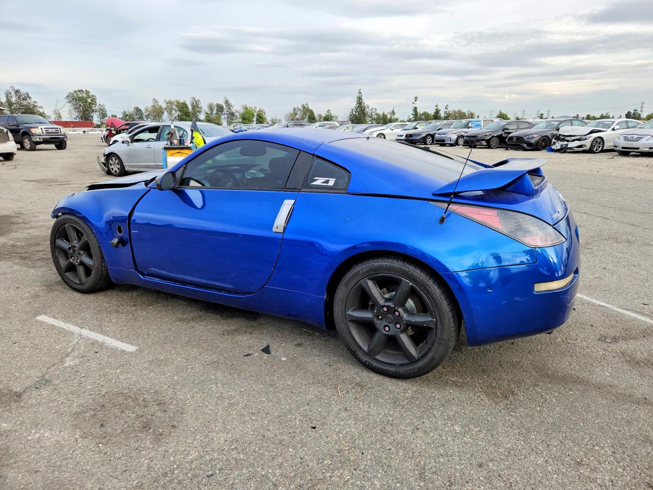 2004 Nissan 350z Base Синий vin: JN1AZ34DX4T161990