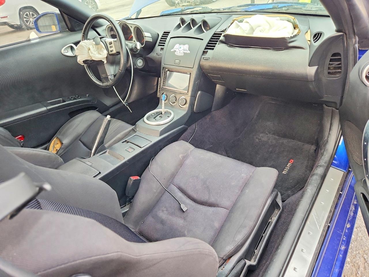 2004 Nissan 350z Base Синий vin: JN1AZ34DX4T161990