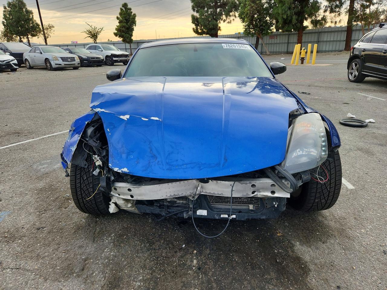 2004 Nissan 350z Base Синий vin: JN1AZ34DX4T161990
