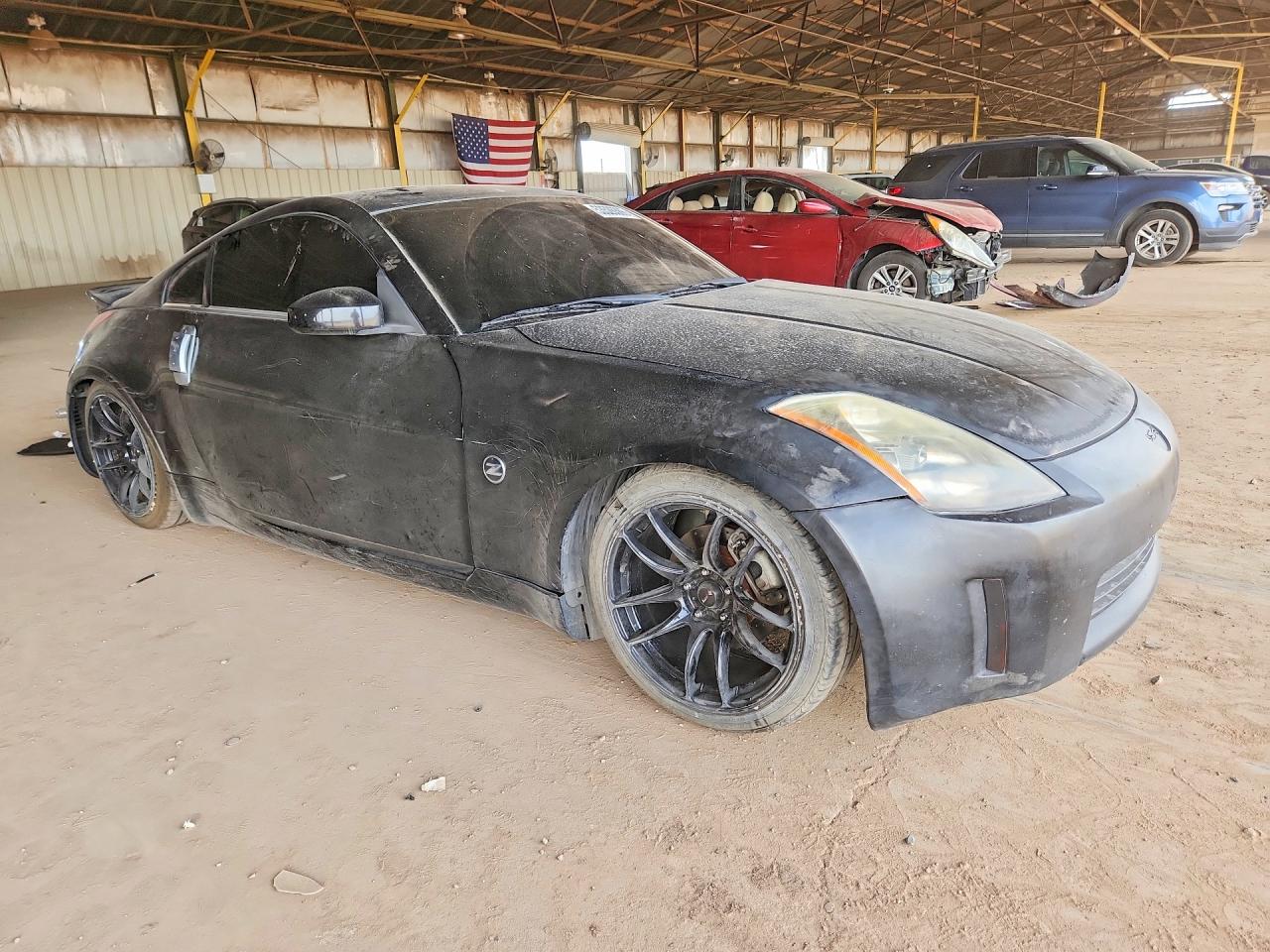 2005 Nissan 350z Coupe Black vin: JN1AZ34DX5M603596