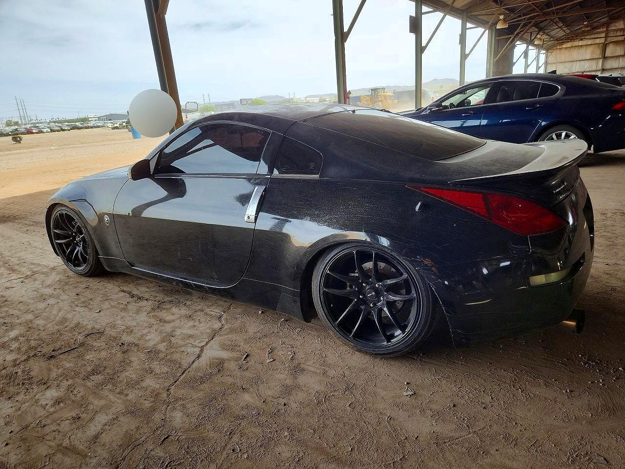 2005 Nissan 350z Coupe Black vin: JN1AZ34DX5M603596