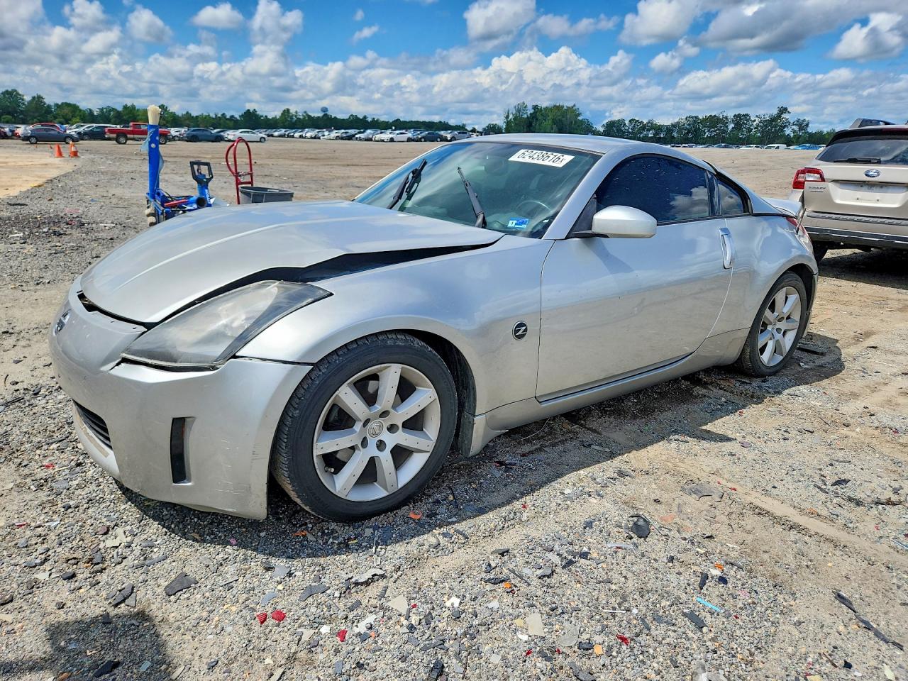 2005 Nissan 350z Base Silver vin: JN1AZ34DX5M607499