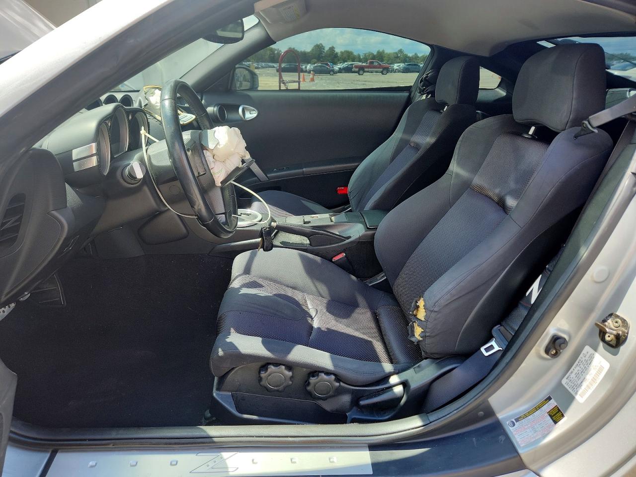 2005 Nissan 350z Base Silver vin: JN1AZ34DX5M607499