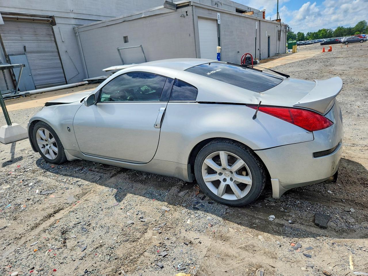 2005 Nissan 350z Base Silver vin: JN1AZ34DX5M607499