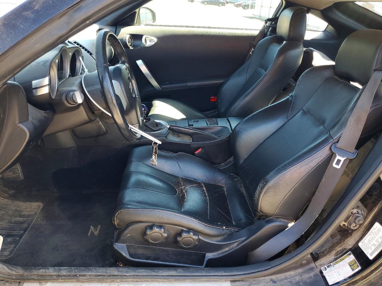 2005 Nissan 350z Coupe Black vin: JN1AZ34DX5M609348