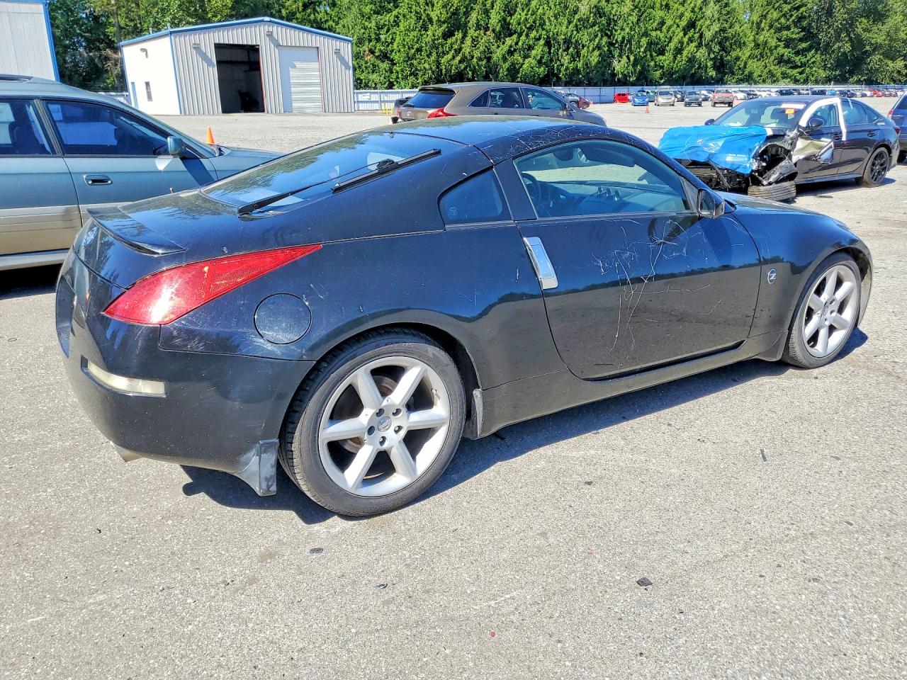 2005 Nissan 350z Coupe Black vin: JN1AZ34DX5M609348