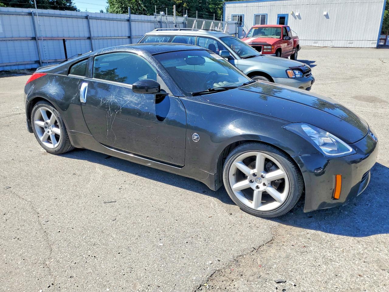 2005 Nissan 350z Coupe Black vin: JN1AZ34DX5M609348