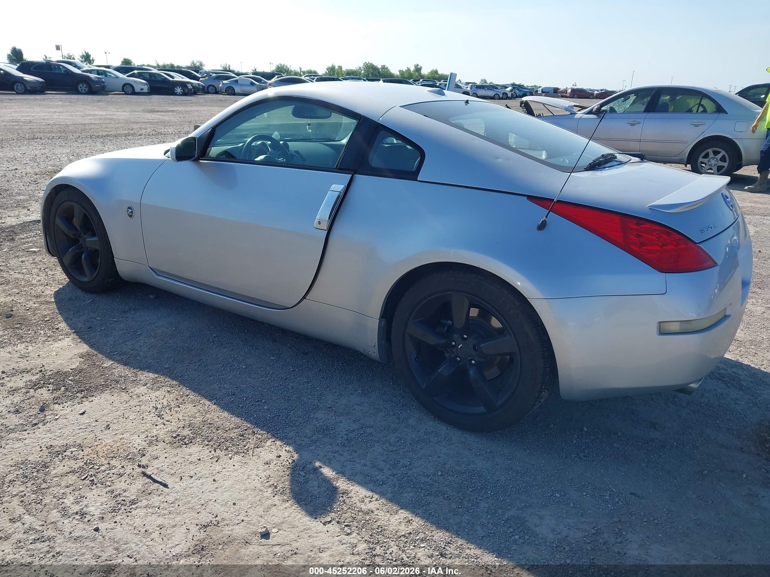 2006 Nissan 350z Touring Silver vin: JN1AZ34DX6M301436