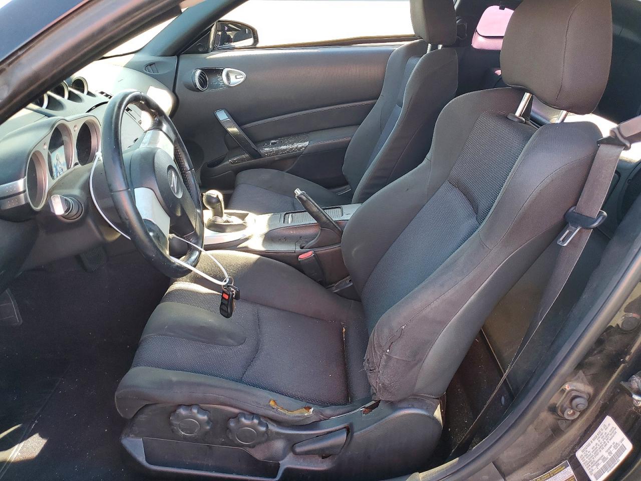 2006 Nissan 350z Coupe Black vin: JN1AZ34DX6M302926