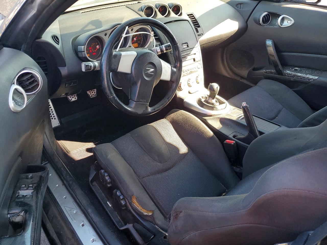 2006 Nissan 350z Coupe Black vin: JN1AZ34DX6M302926