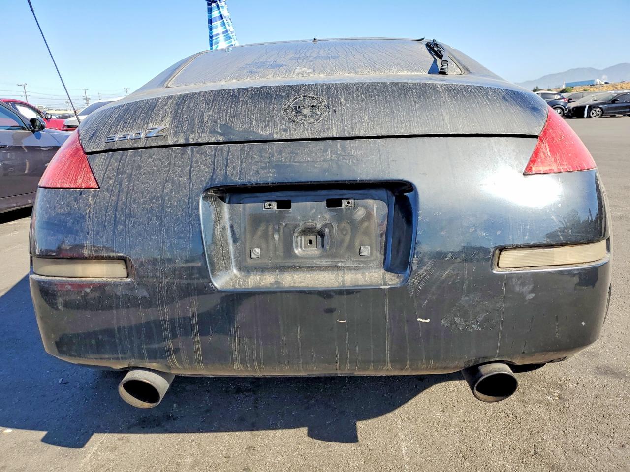 2006 Nissan 350z Coupe Black vin: JN1AZ34DX6M302926