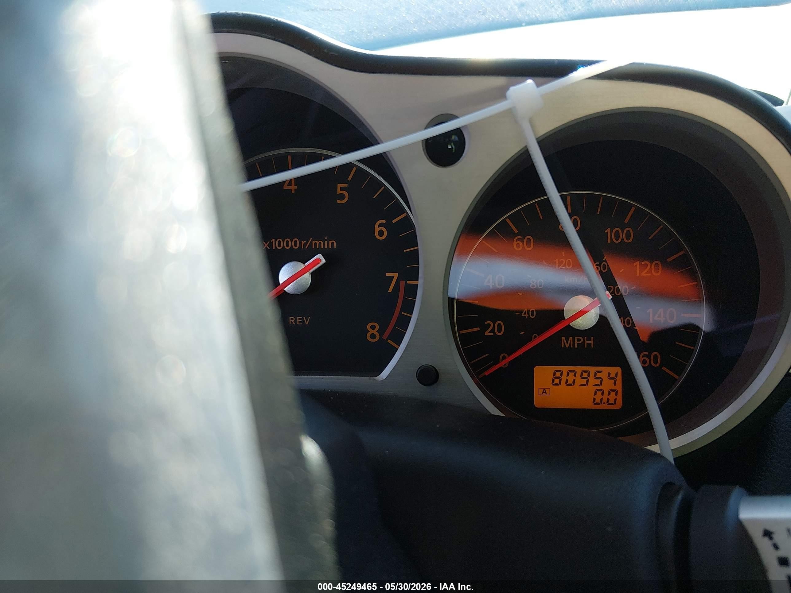 2006 Nissan 350z Enthusiast Белый vin: JN1AZ34DX6M310671
