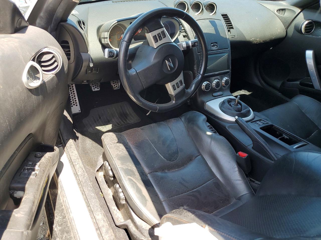2006 Nissan 350z Coupe Black vin: JN1AZ34E16M354521