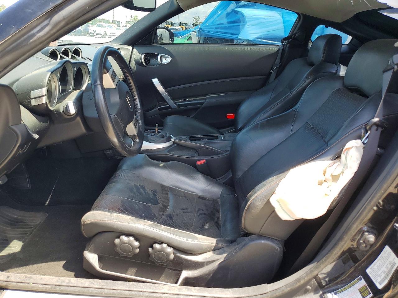 2006 Nissan 350z Coupe Black vin: JN1AZ34E16M354521