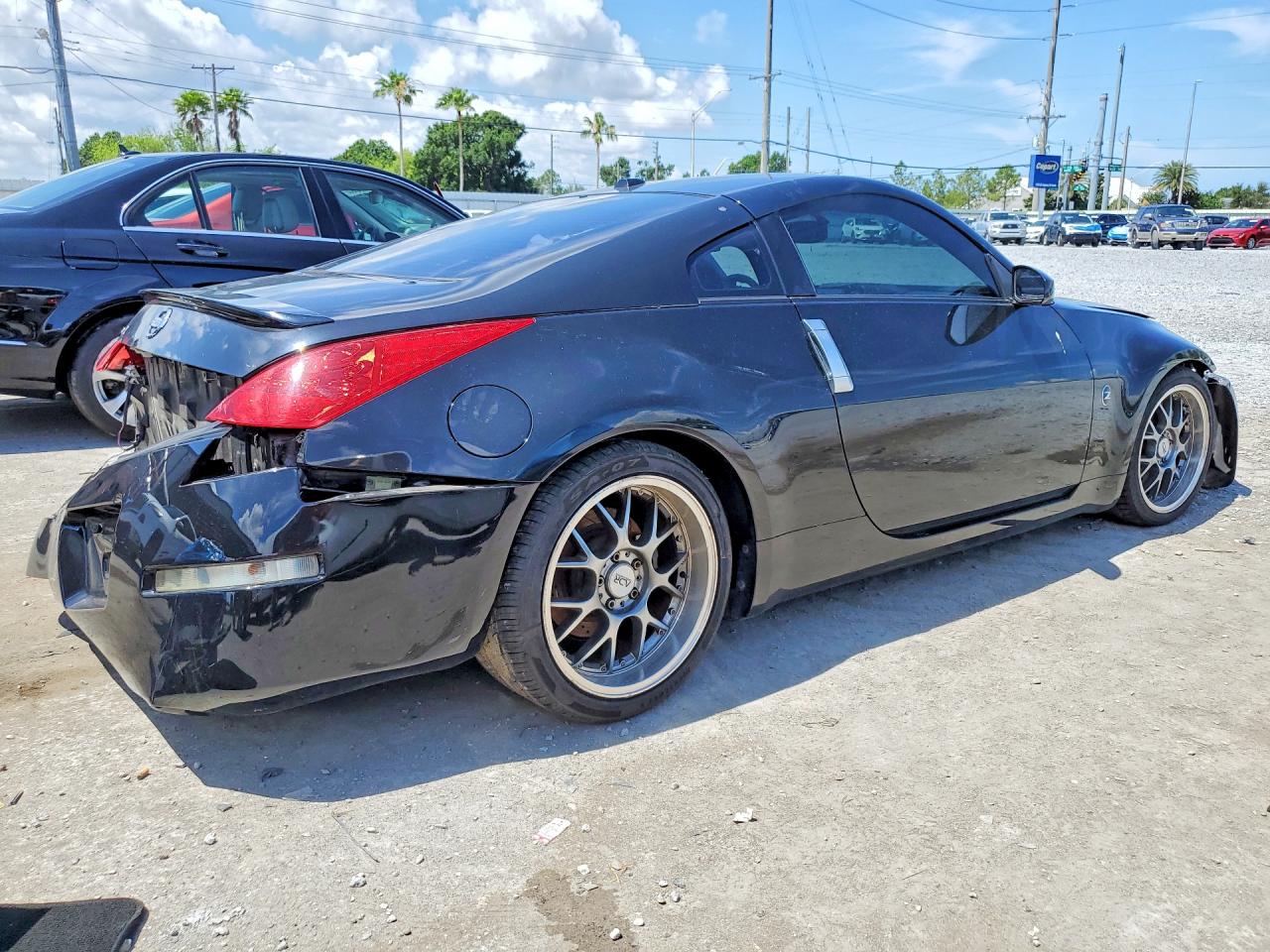 2006 Nissan 350z Coupe Black vin: JN1AZ34E16M354521