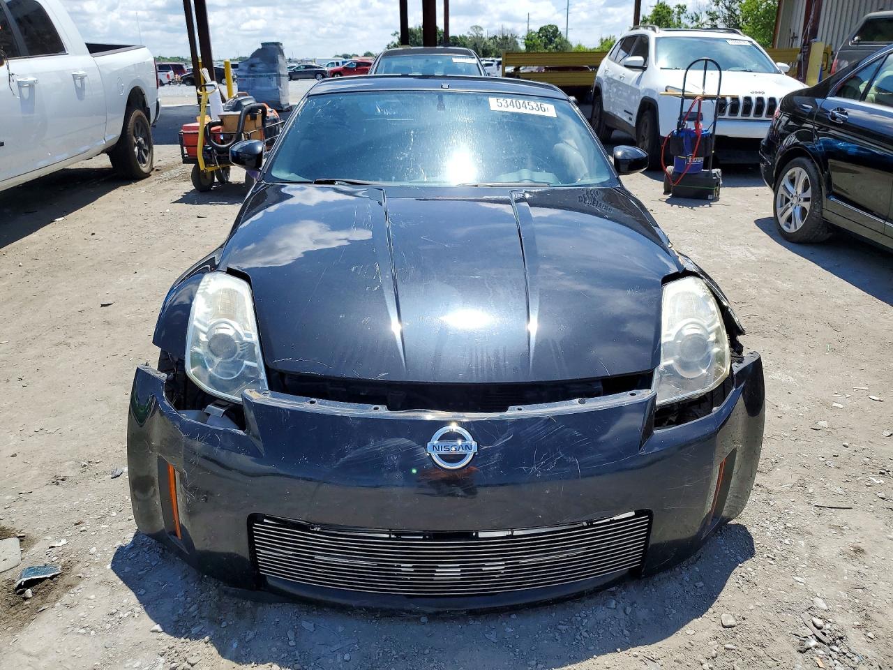 2006 Nissan 350z Coupe Black vin: JN1AZ34E16M354521