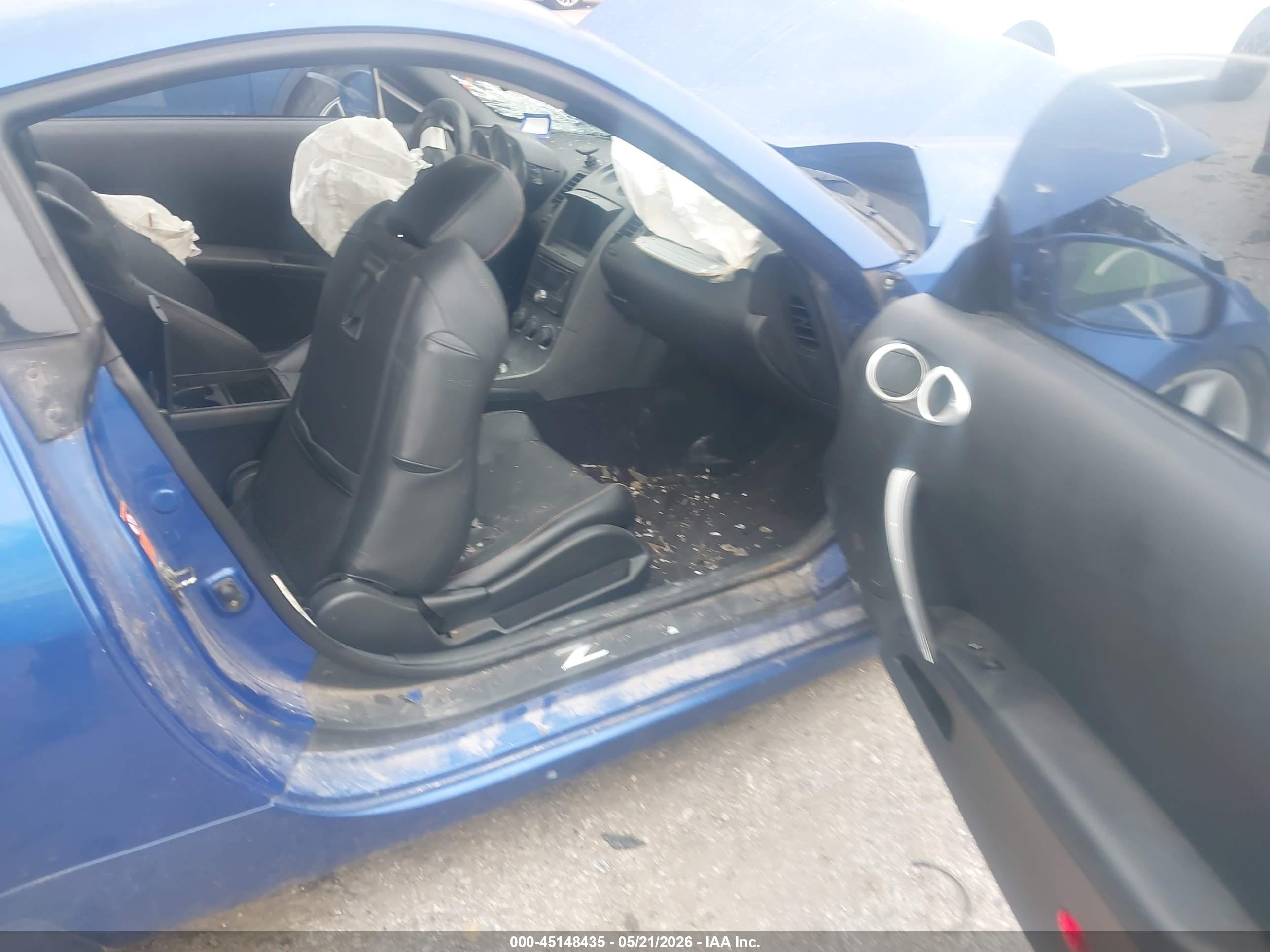 2003 Nissan 350z   Синий vin: JN1AZ34E23T020807