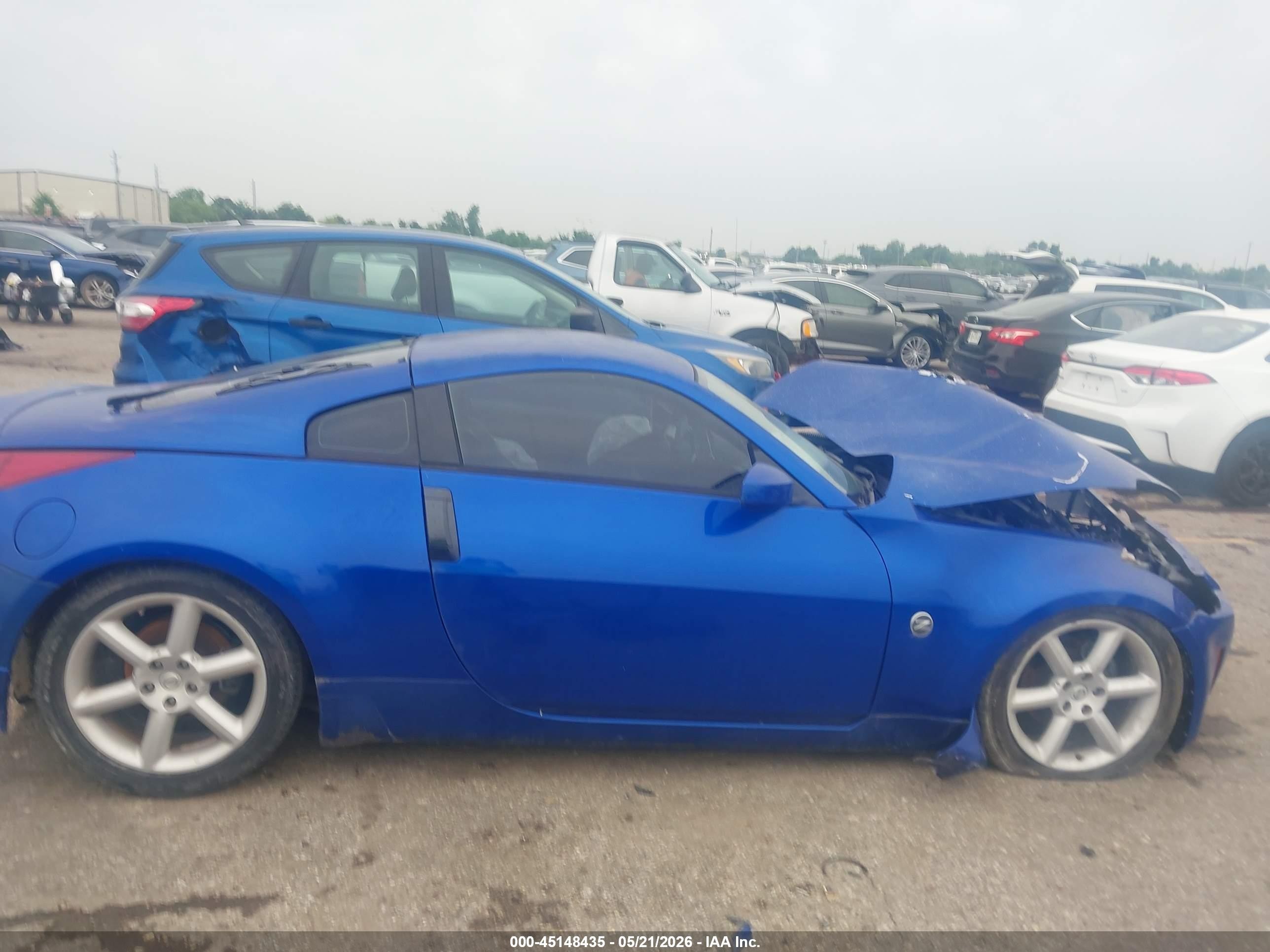 2003 Nissan 350z   Синий vin: JN1AZ34E23T020807
