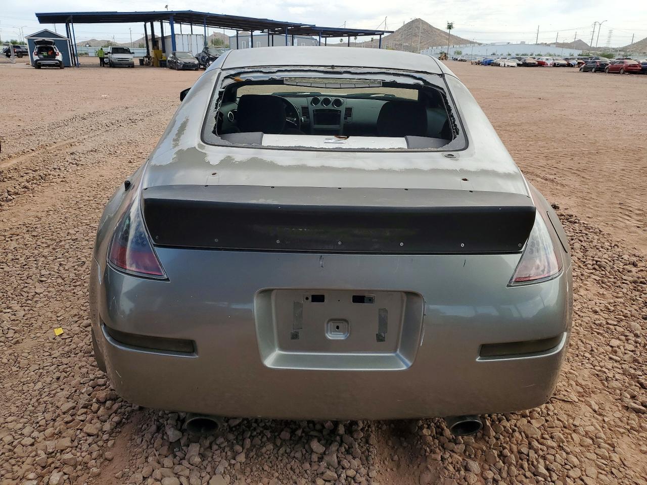 2004 Nissan 350z Coupe Gray vin: JN1AZ34E34T050352