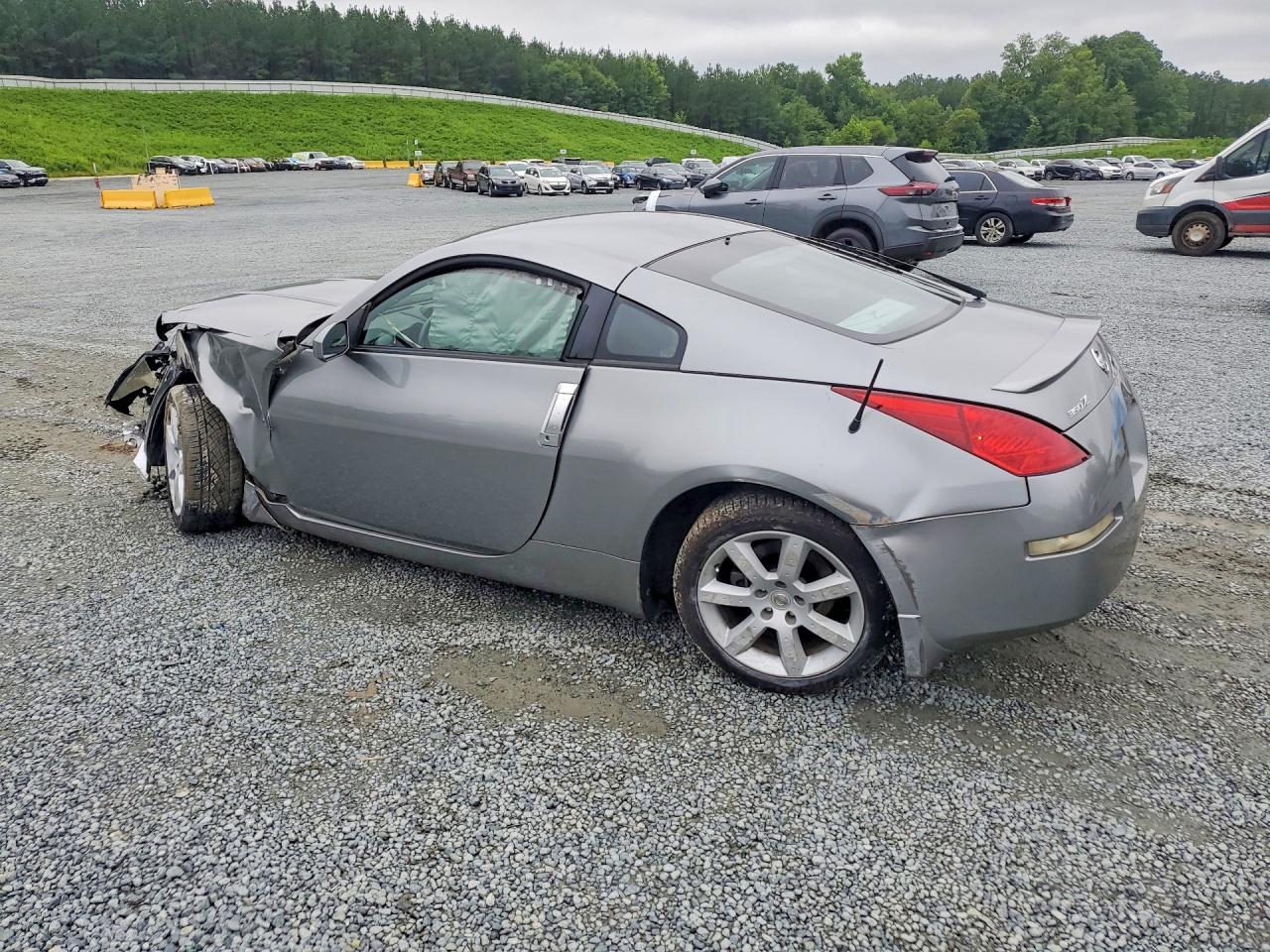 2004 Nissan 350z Base Gray vin: JN1AZ34E34T060296