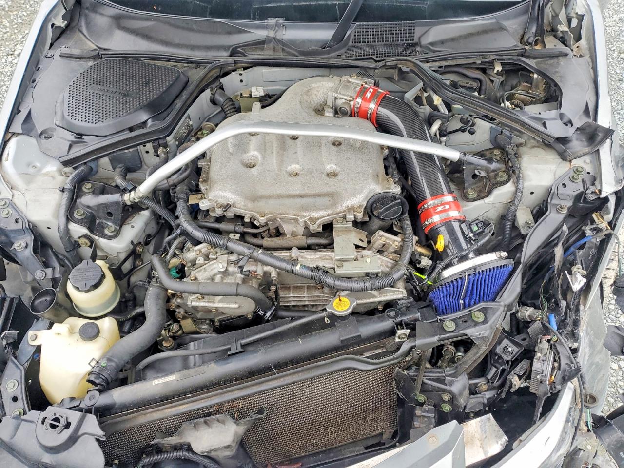 2004 Nissan 350z Base Gray vin: JN1AZ34E34T060296