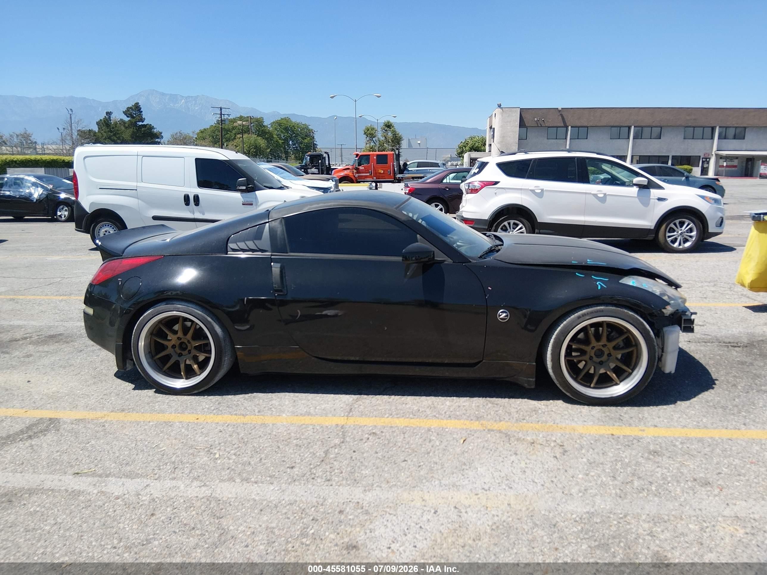 2004 Nissan 350z Touring Black vin: JN1AZ34E44T064079