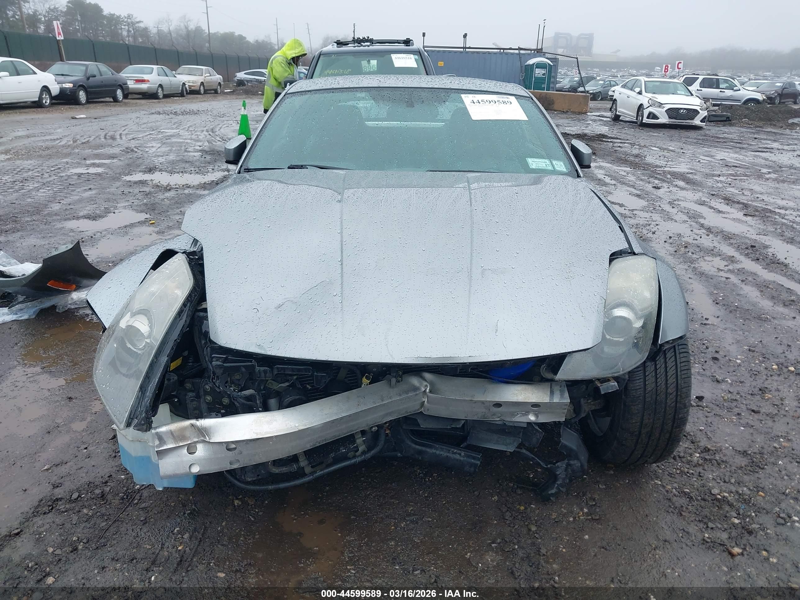 2003 Nissan 350z Touring Gray vin: JN1AZ34E73T021287