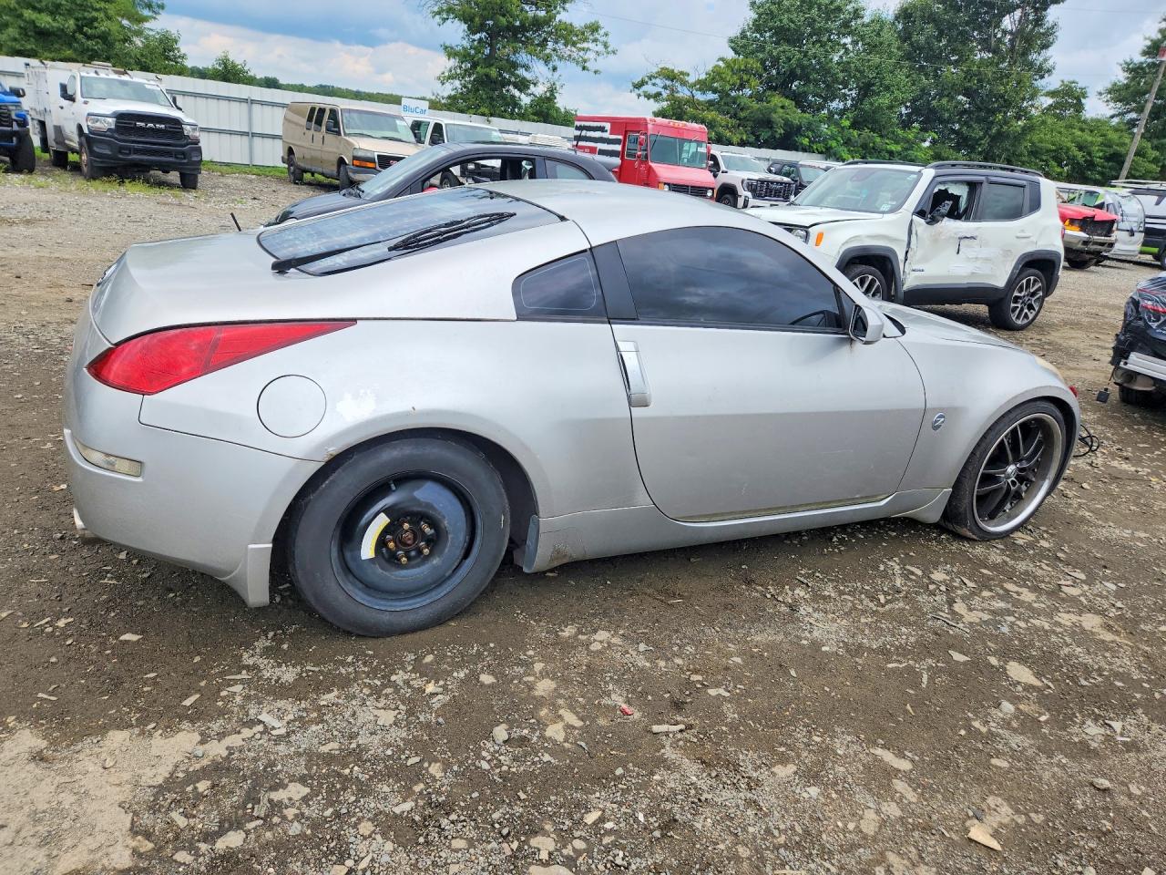 2003 Nissan 350z Coupe Gray vin: JN1AZ34E83T010105