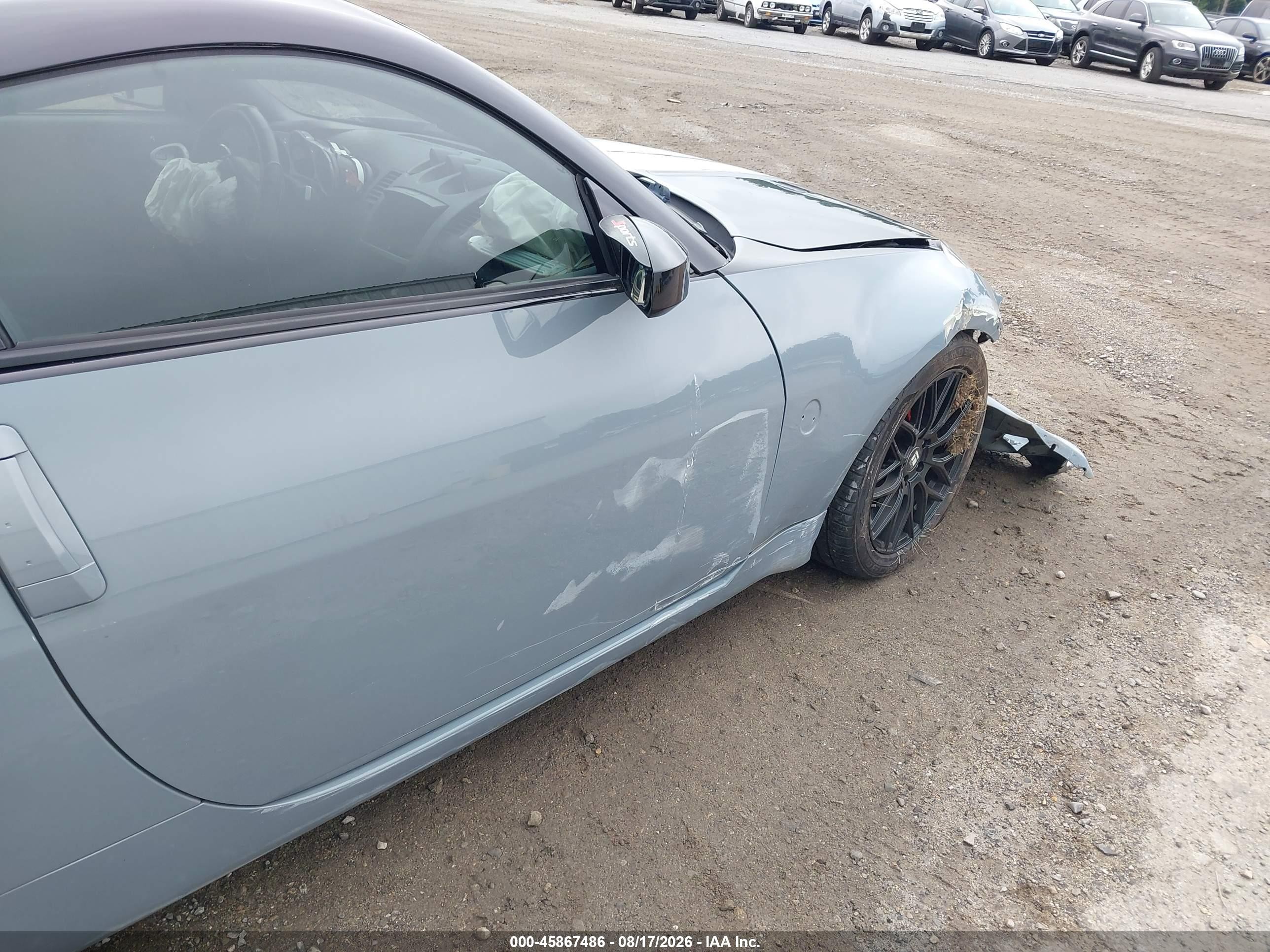 2003 Nissan 350z Performance Teal vin: JN1AZ34E93T005754