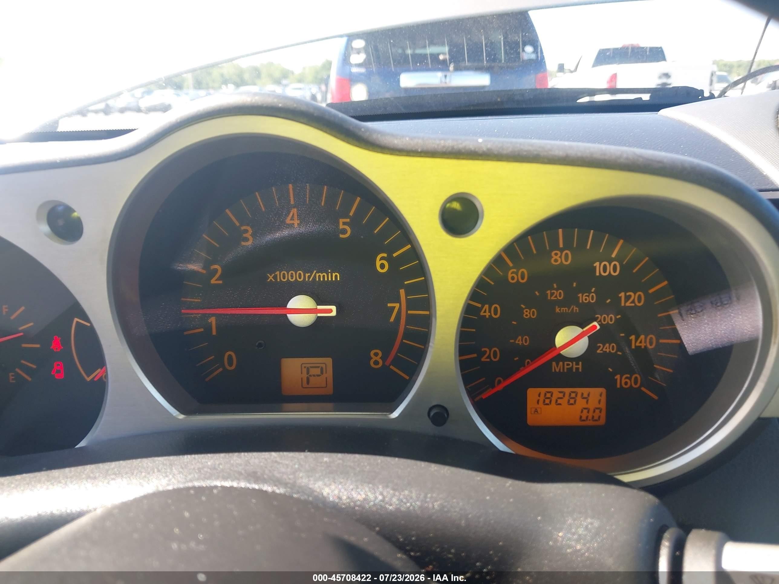2003 Nissan 350z Touring Gray vin: JN1AZ34E93T021923