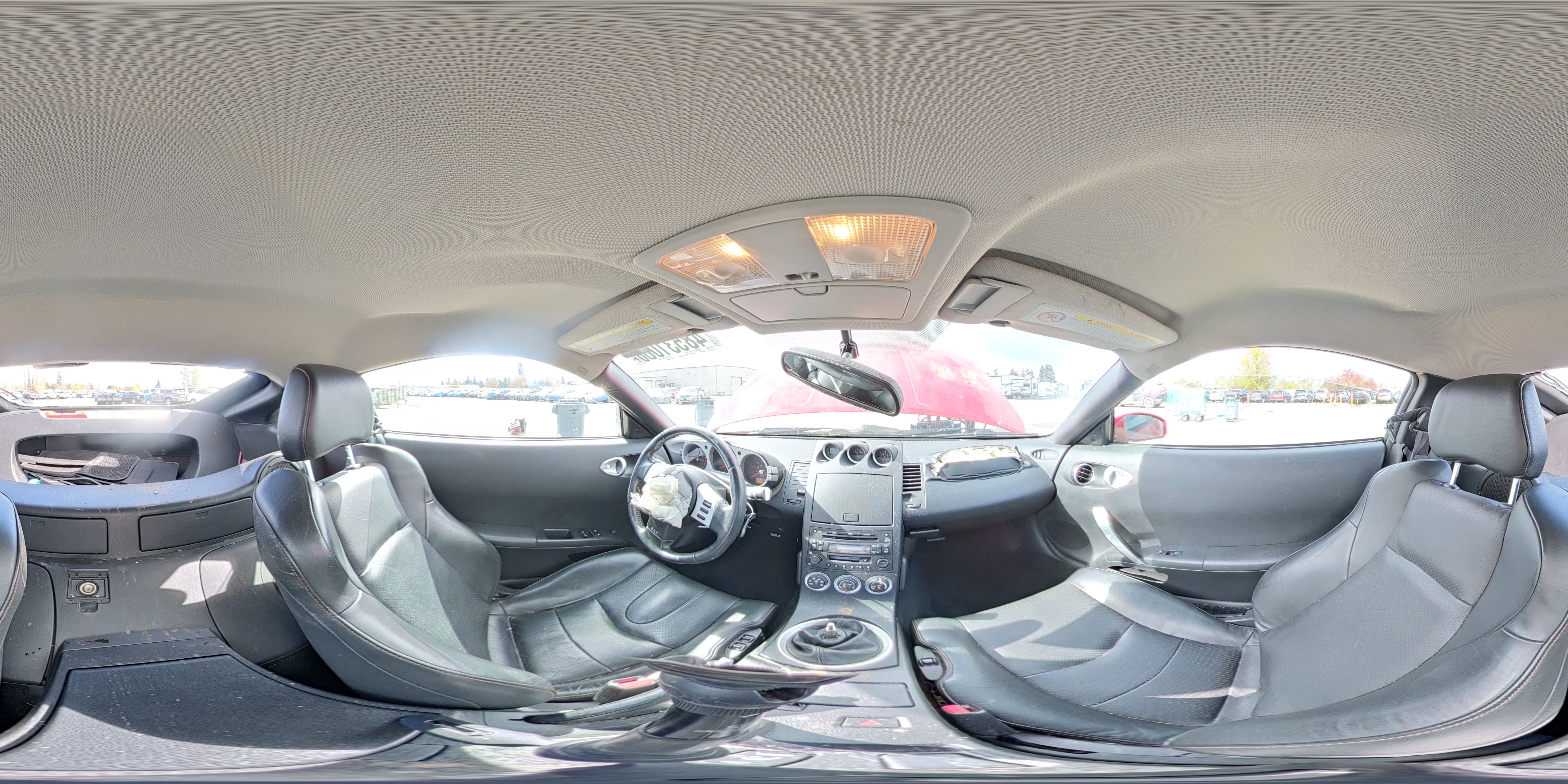 2005 Nissan 350z Base Red vin: JN1AZ34E95M654869
