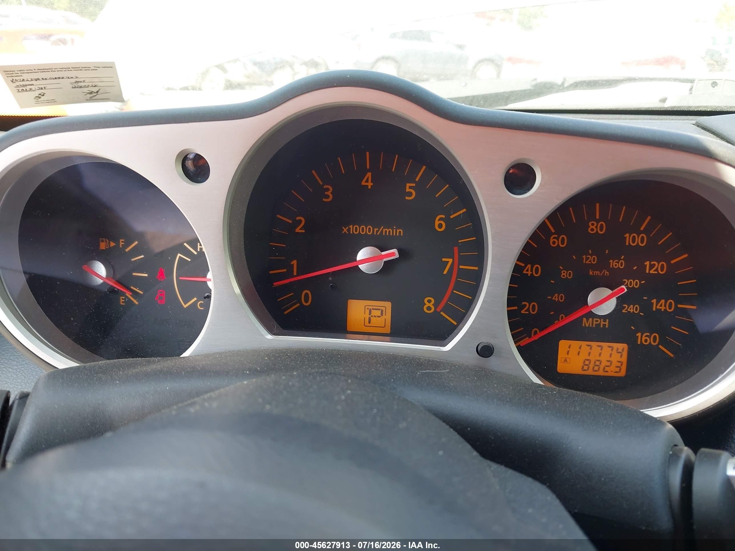2005 Nissan 350z Anniversary Edition Silver vin: JN1AZ34E95M655407