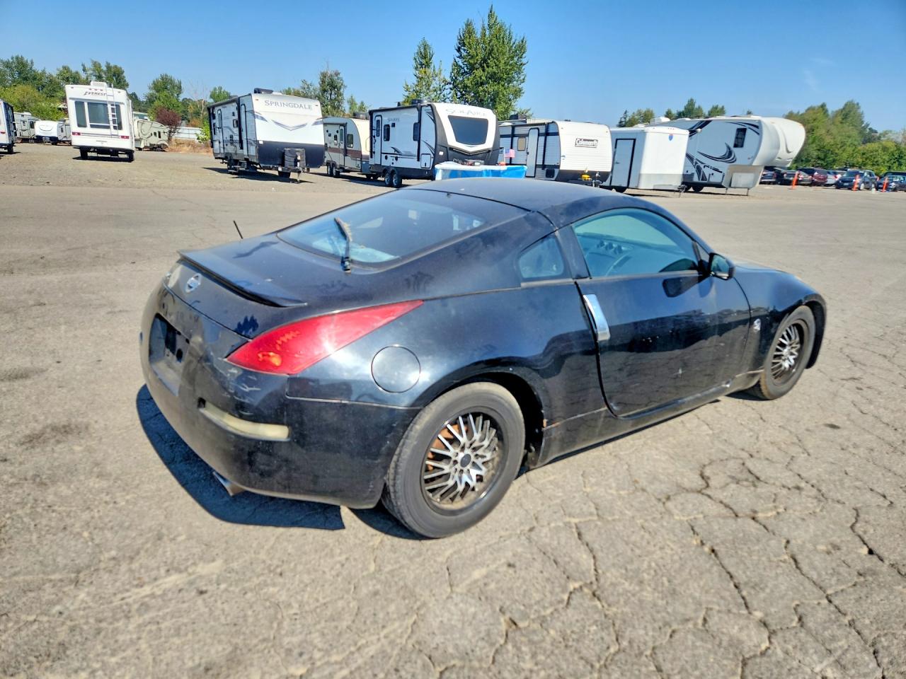 2004 Nissan 350z Base Black vin: JN1AZ34EX4T064152