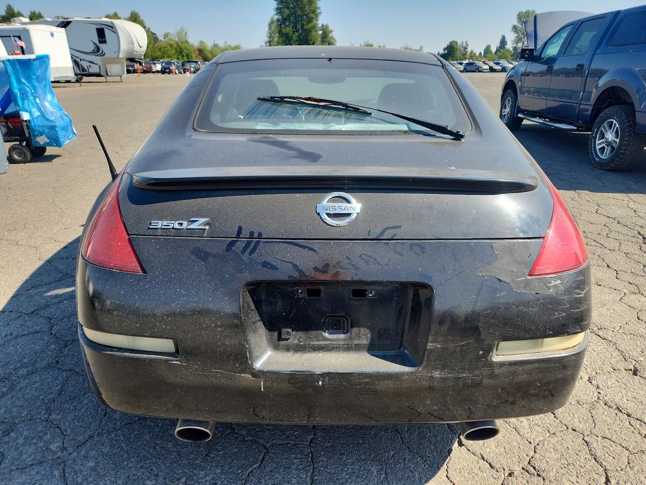 2004 Nissan 350z Base Black vin: JN1AZ34EX4T064152