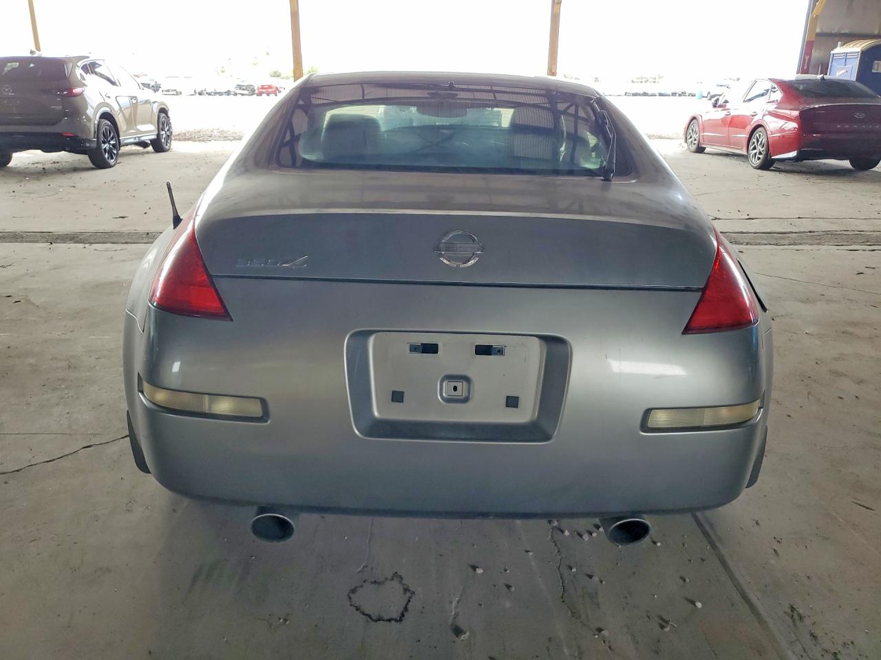 2005 Nissan 350z Coupe Gray vin: JN1AZ34EX5M652175
