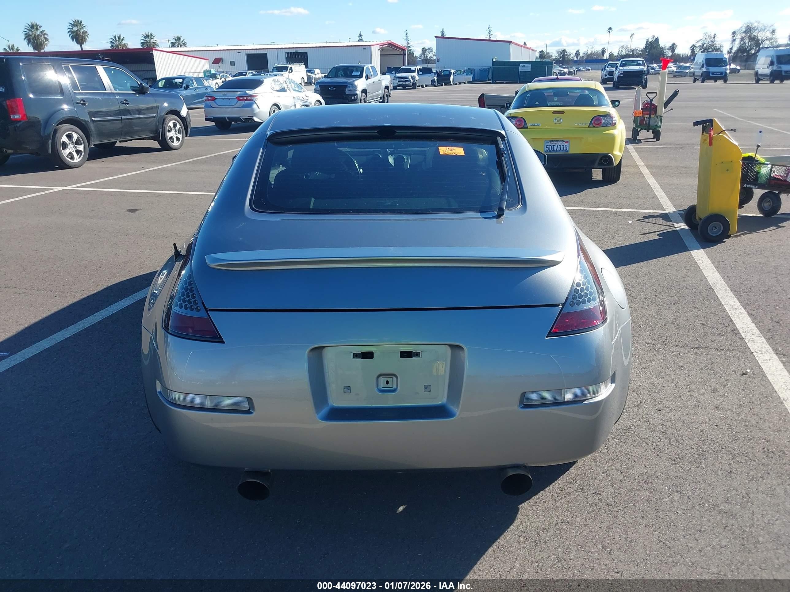2006 Nissan 350z Track Gray vin: JN1AZ34EX6M351004