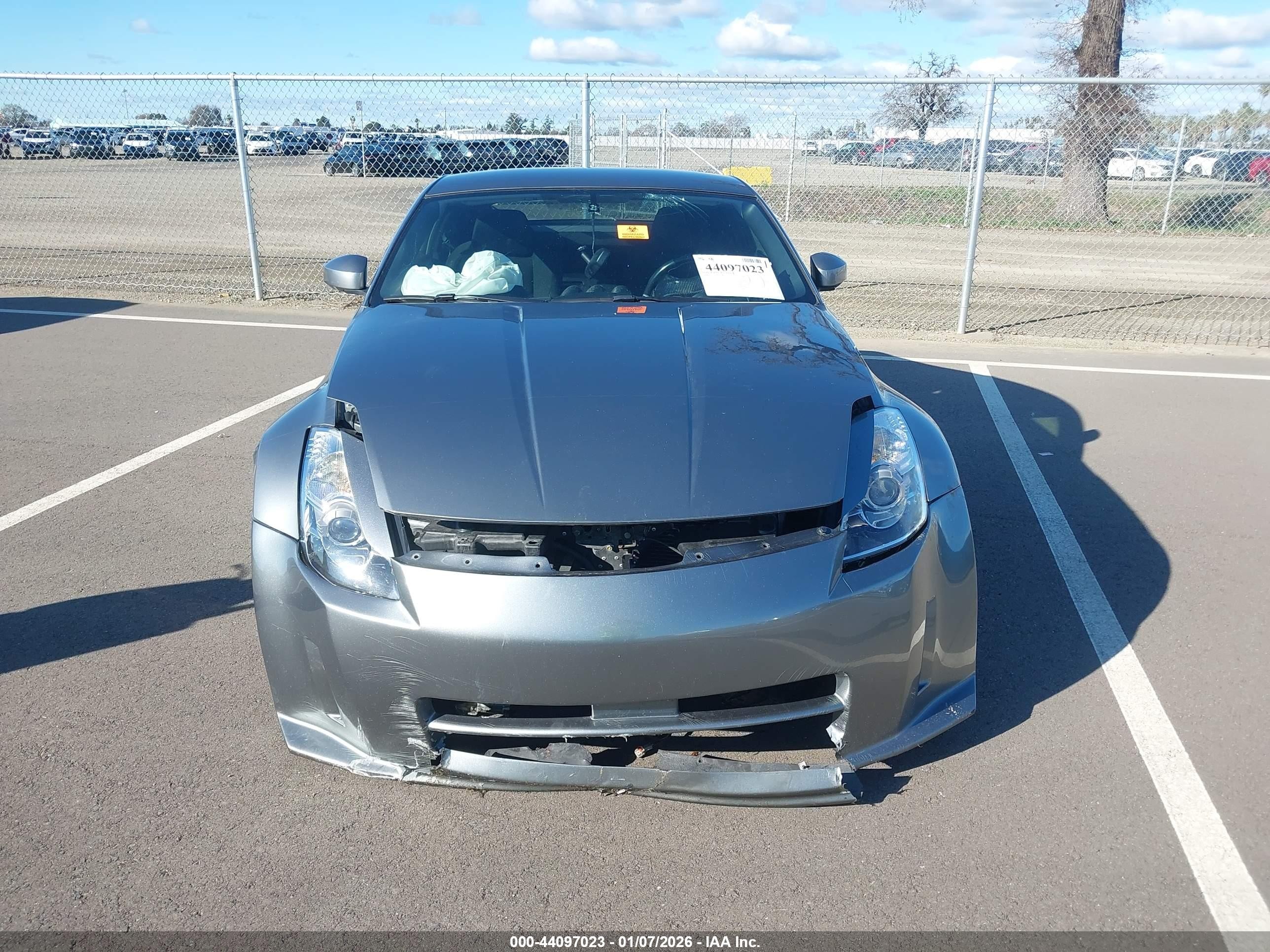2006 Nissan 350z Track Gray vin: JN1AZ34EX6M351004
