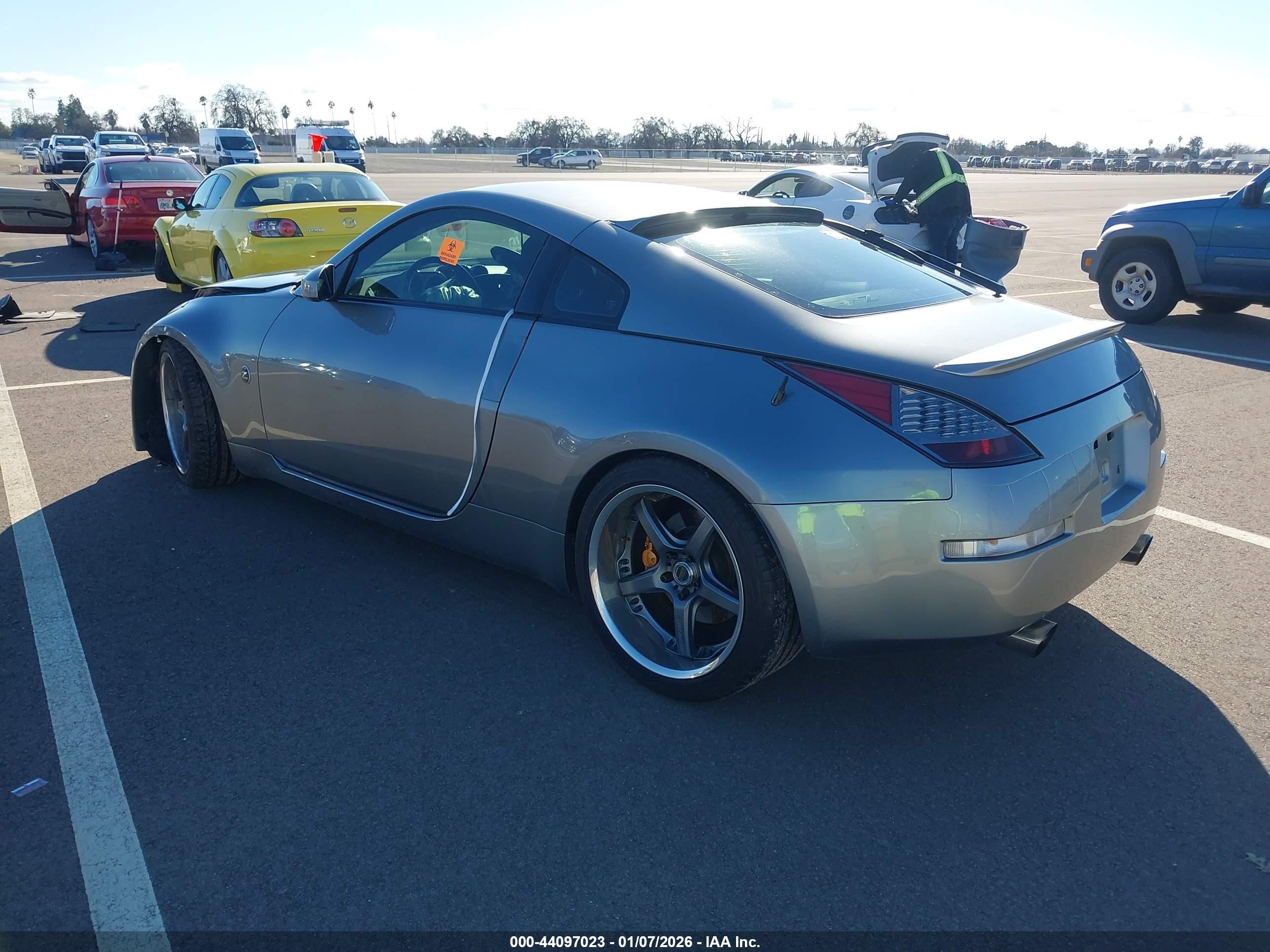 2006 Nissan 350z Track Gray vin: JN1AZ34EX6M351004